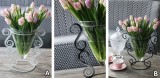 Szkło z metalem firmy Dąstal - Art decorations. Strona produktów nr 21-202 H 34/23/33.